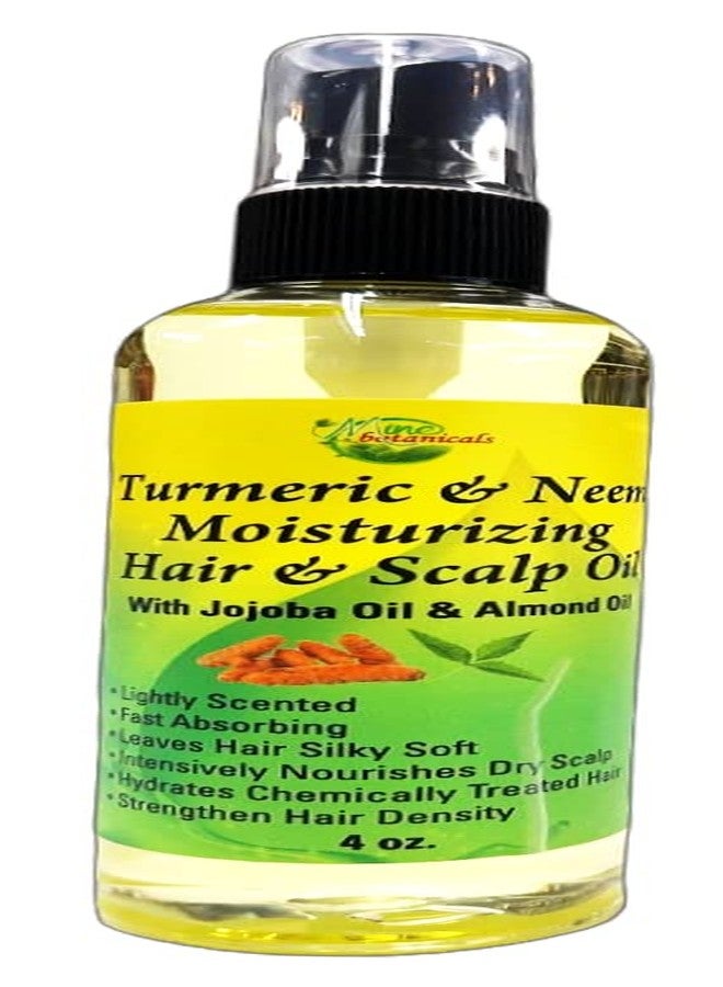 ماين بوتانيكالز زيت ماين بوتانيكالز المرطب للشعر وفروة الرأس بالكركم والنيم مع زيت الجوجوبا وزيت اللوز - Image 1